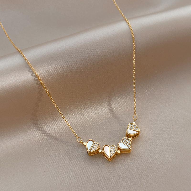Four Leaf Clover Pendant Necklace | Daily Wear
