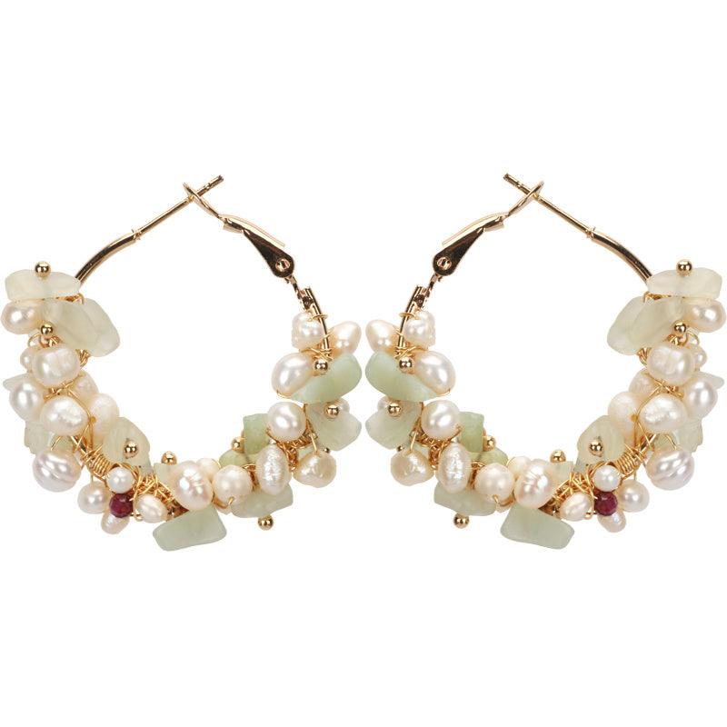 Water Pearl Multicolor Earrings | Daily Wear