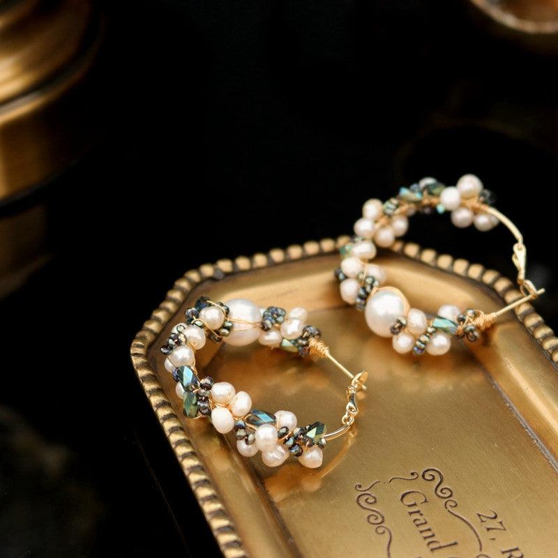 Water Pearl Multicolor Earrings | Daily Wear 4