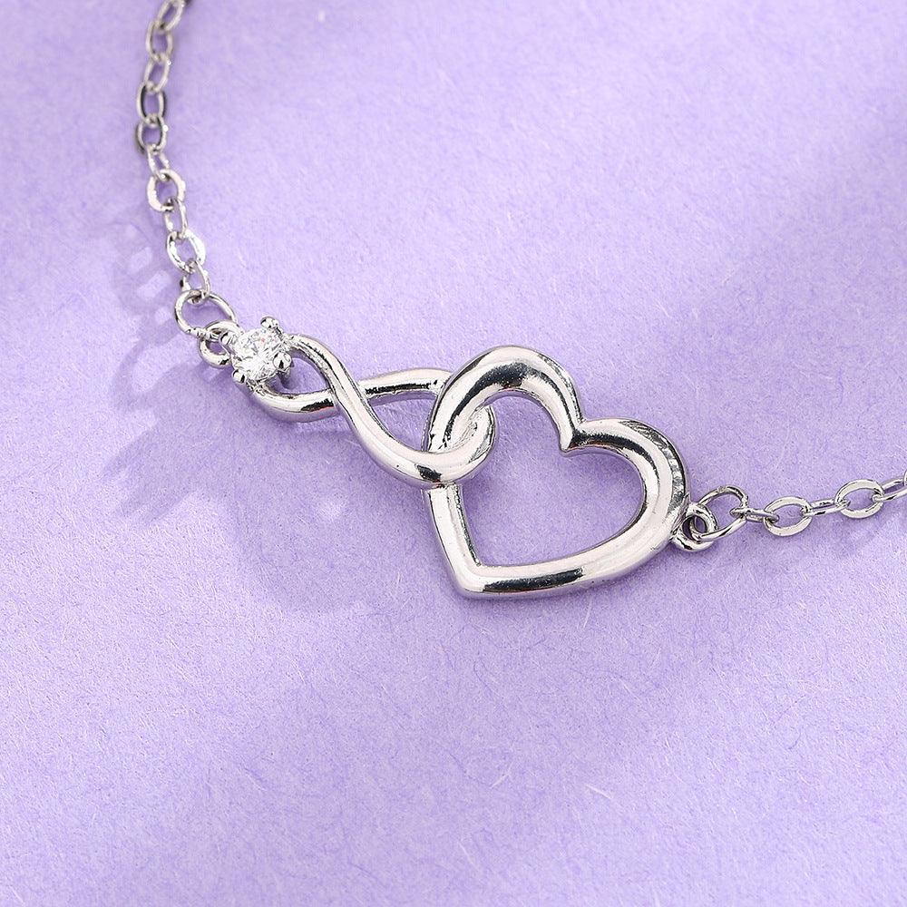 Elegant Korean Heart-shape Bracelet | Daily Wear