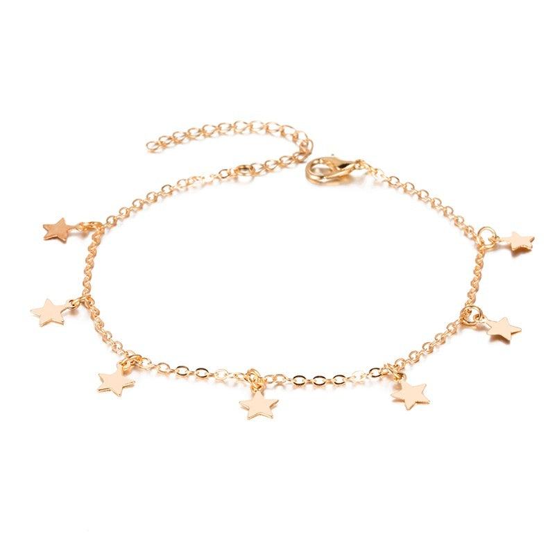 Retro Ball Chain Anklets | Beach Jewelry A