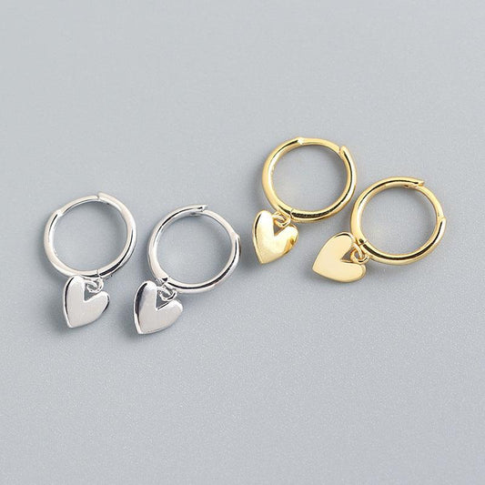 Love Heart Earrings | Daily Wear
