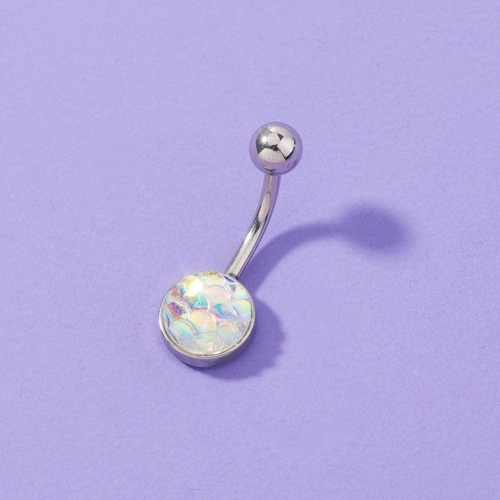 Mermaid Zircon Navel Ring | Fashion Collection