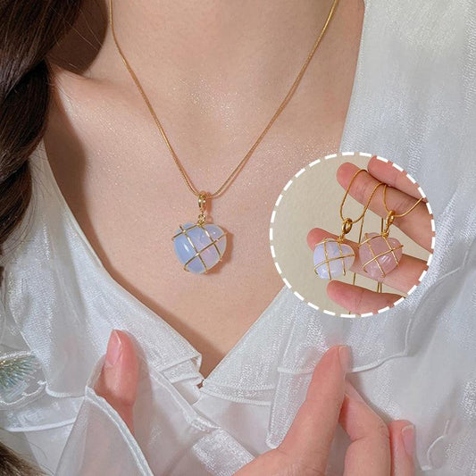 Moonstone Princess Necklace - Daily Wear Jewelry
