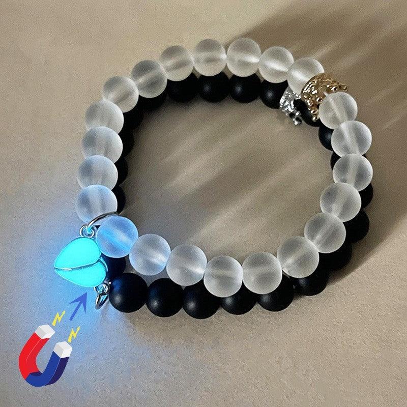 Handmade Crown Beaded Charms Bracelet | Yoga Collection