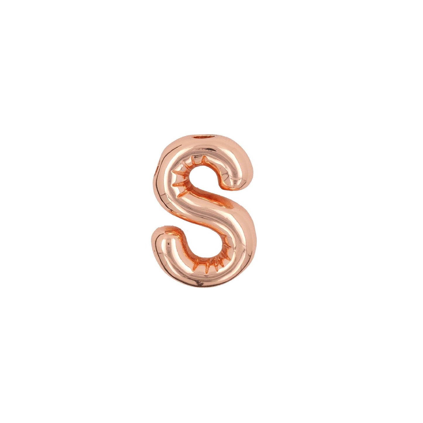 Glossy Letters Pendant Necklace | Fashion Wear S Rose Gold
