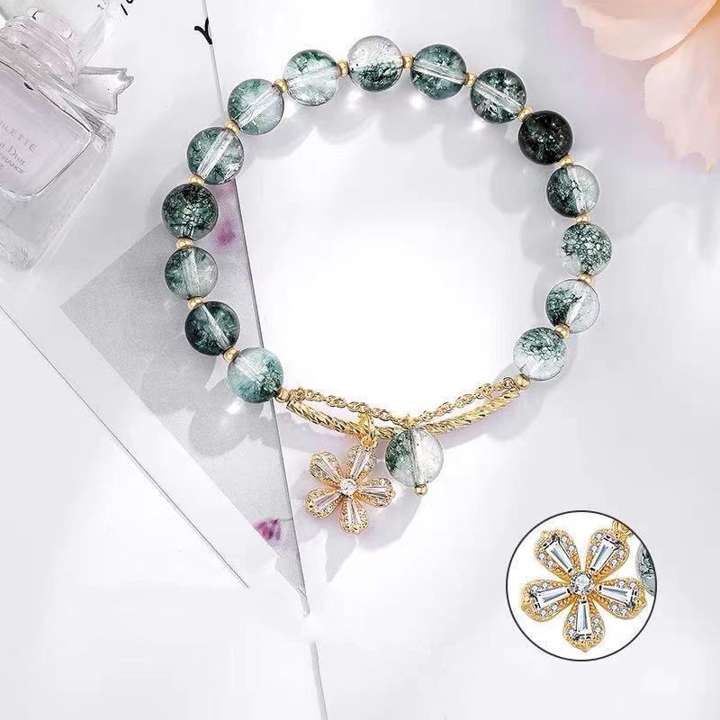 Prosperous Career Transfer Beads Crystal Bracelet | Daily Wear
