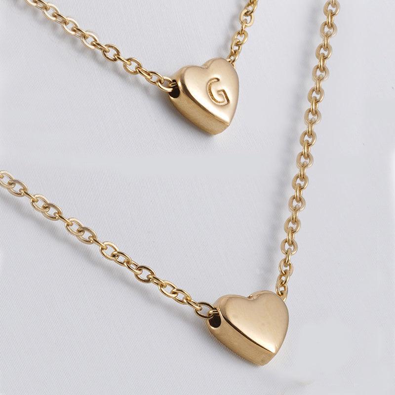 Heart-shaped Love Letter Clavicle Chain | Daily Wear Collection