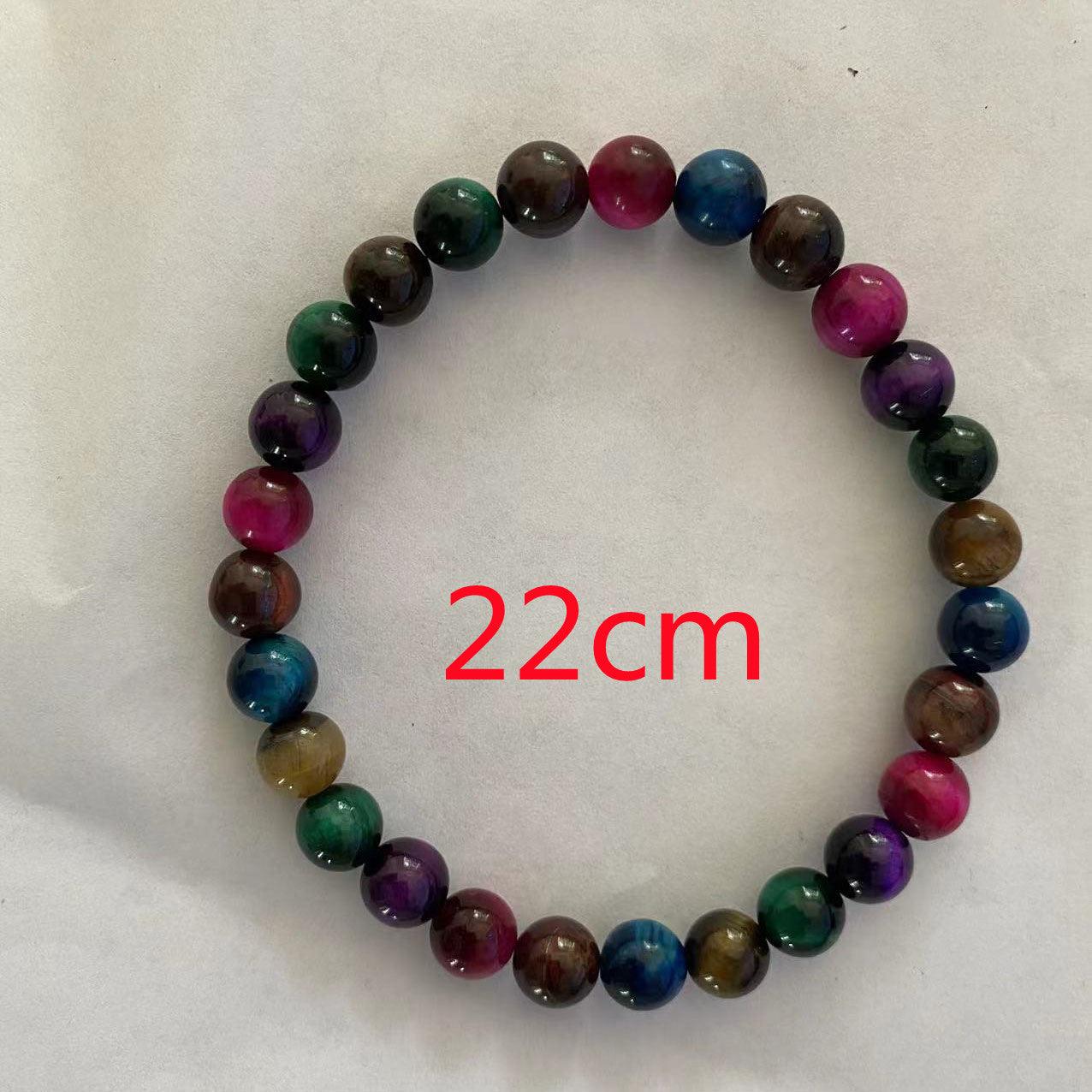 Blue Tiger Stone Handmade Bracelet | Fashion Wear Multi Color 22cm