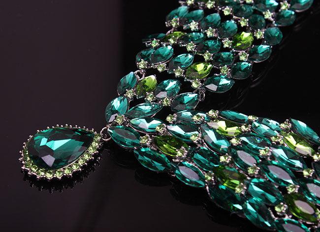 African Crystal Jewelry Set | Party Wear