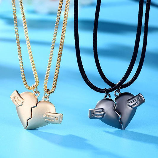 Creative Magnet Love Necklace | Fashion Jewelry