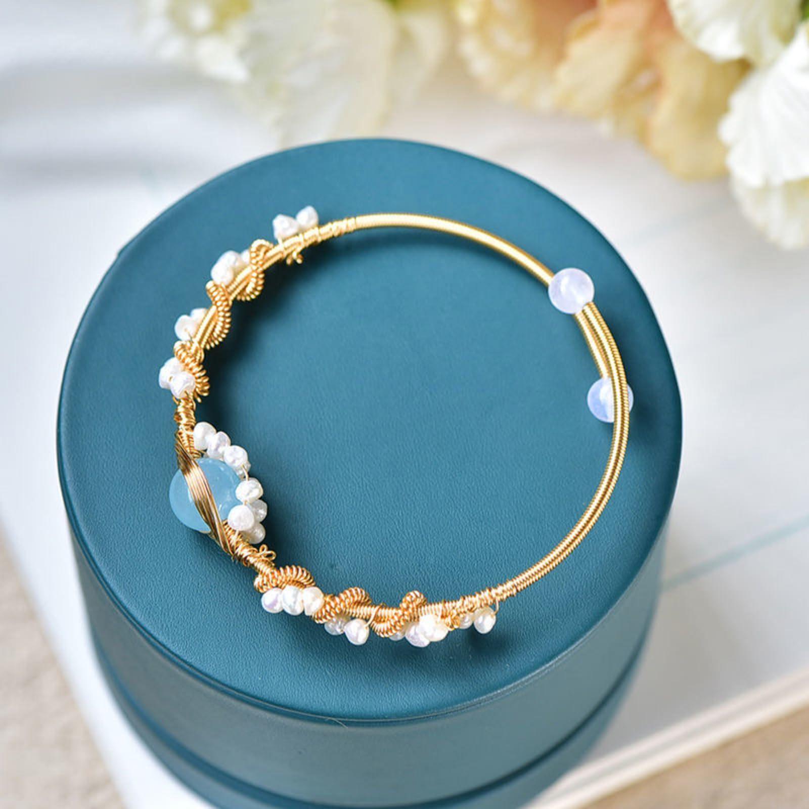 Elegant Demi-fine Pearl Bracelet | Fashion Jewelry