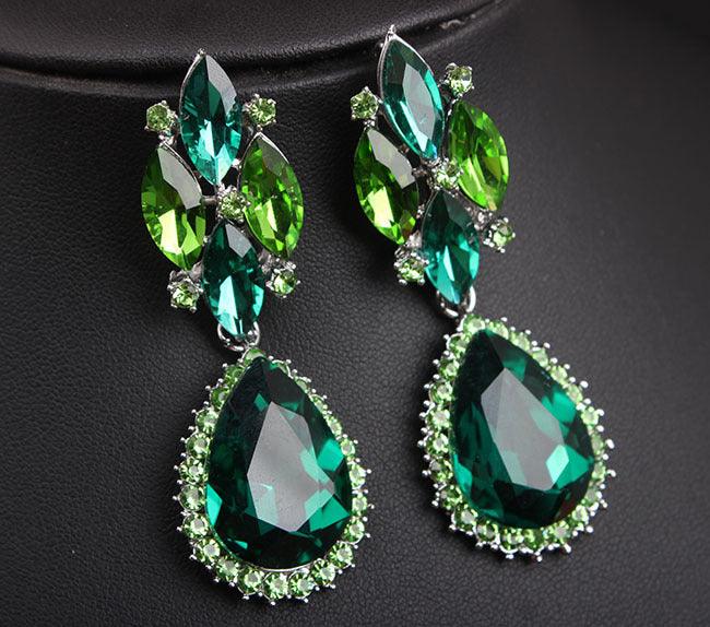 African Crystal Jewelry Set | Party Wear