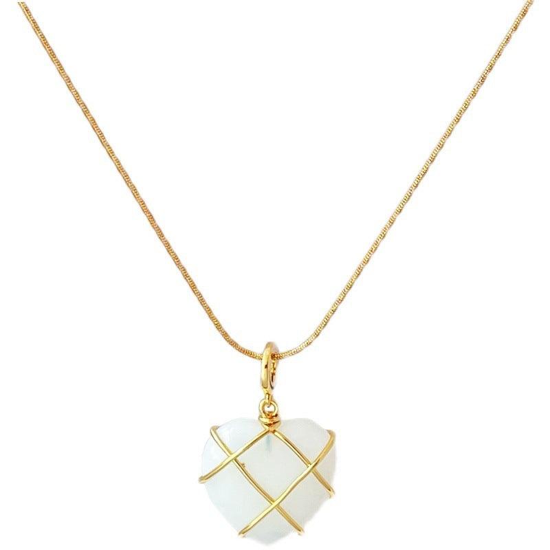 Moonstone Princess Necklace - Daily Wear Jewelry